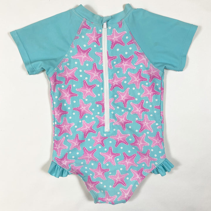 Floatimini turqouise swimsuit with starfish T3