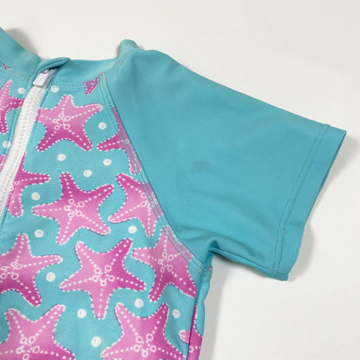Floatimini turqouise swimsuit with starfish T3