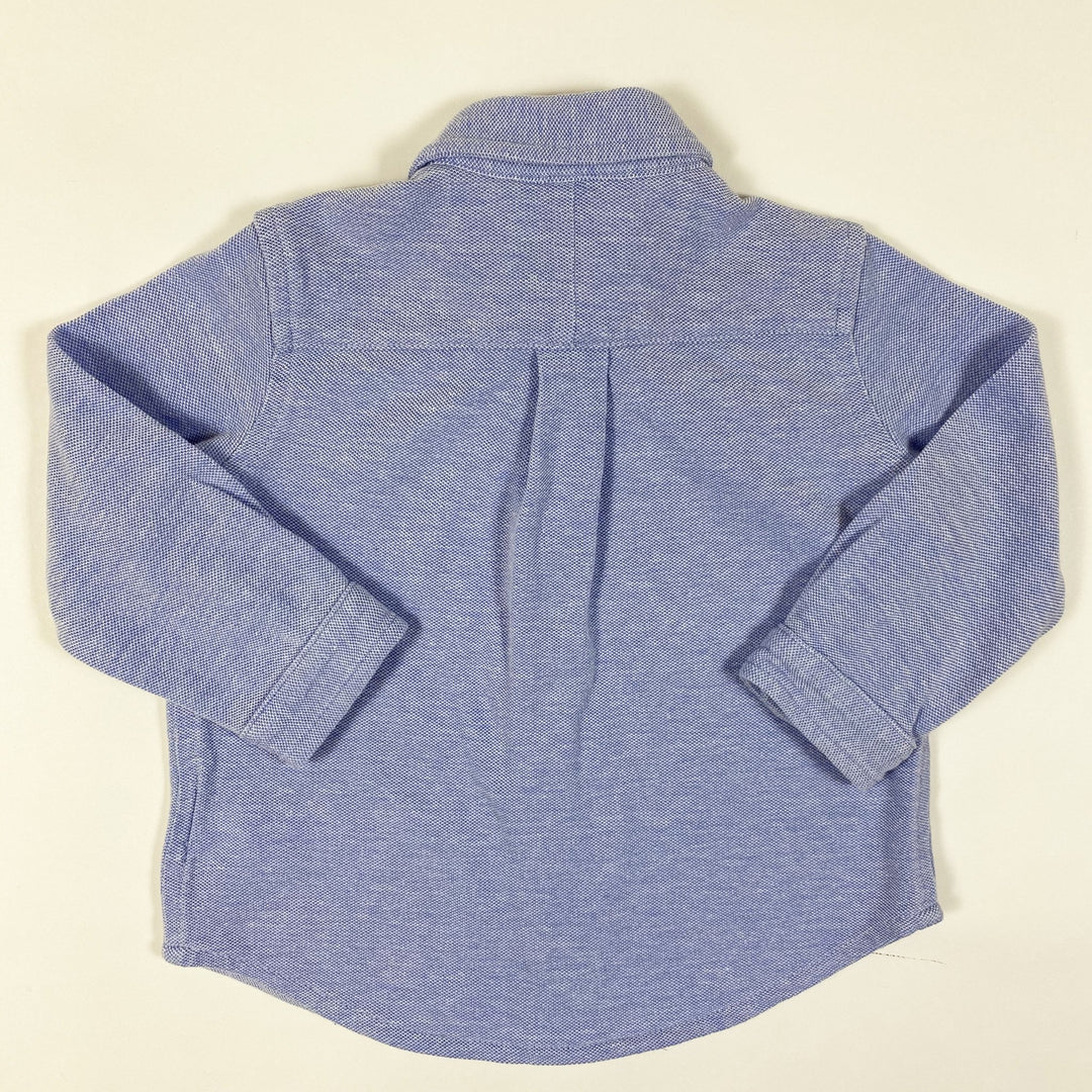 Ralph Lauren blue long-sleeved button down 6M