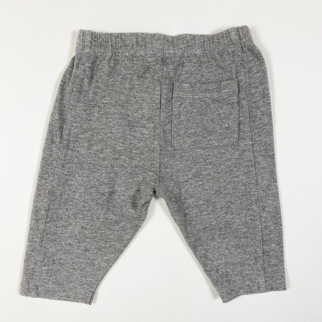 Jottum grey leggings with wooden buttons 62/2-4M
