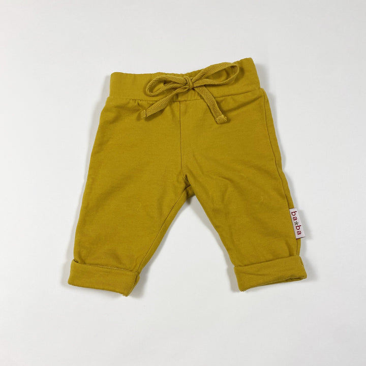 Ba*Ba mustard baby pants NB