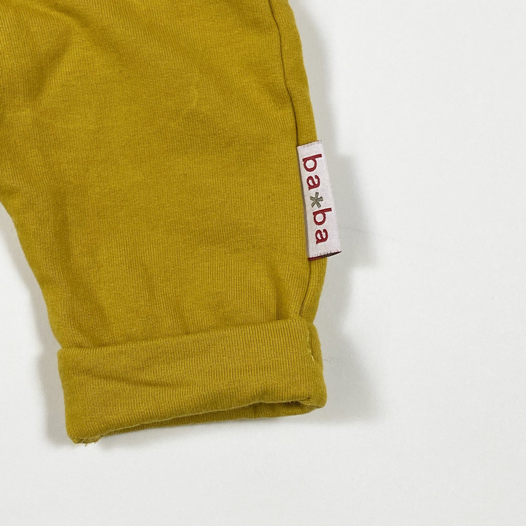 Ba*Ba mustard baby pants NB