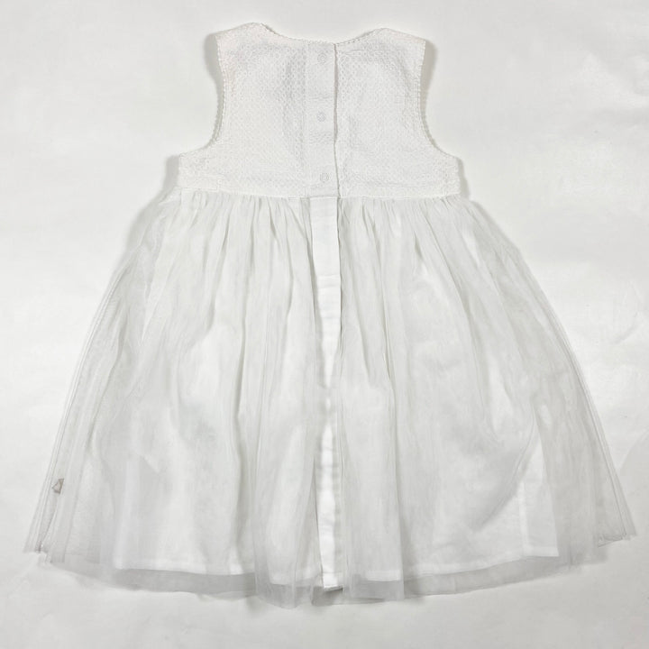 Petit Bateau white festive dress Second Season 36M/95 3