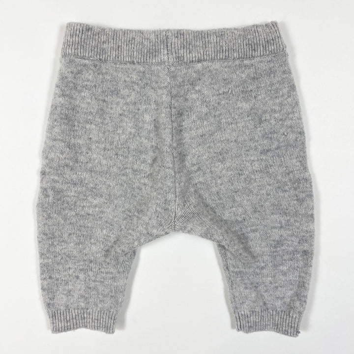 H&M light grey cashmere trousers 1-2M/56