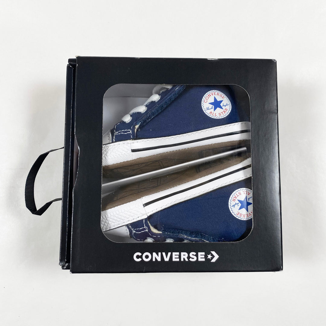 Converse navy baby sneakers with box Second Season 20 3