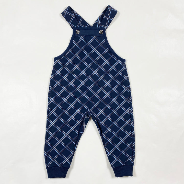 Sanetta blue checked dungarees Second Season 9M/74 1
