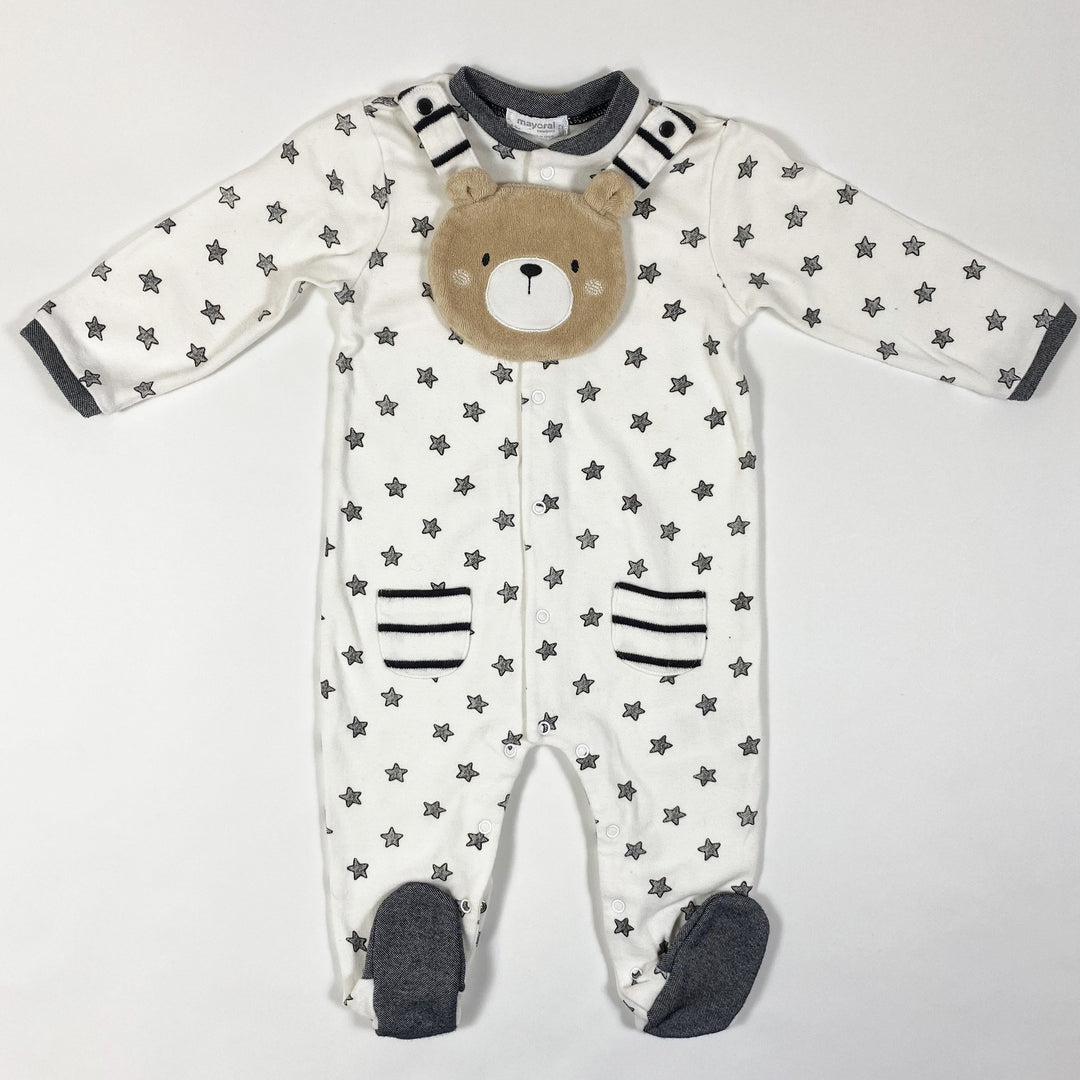 Mayoral Sterne & Streifen Teddy-Pyjama 2-er Set 4-6M/70