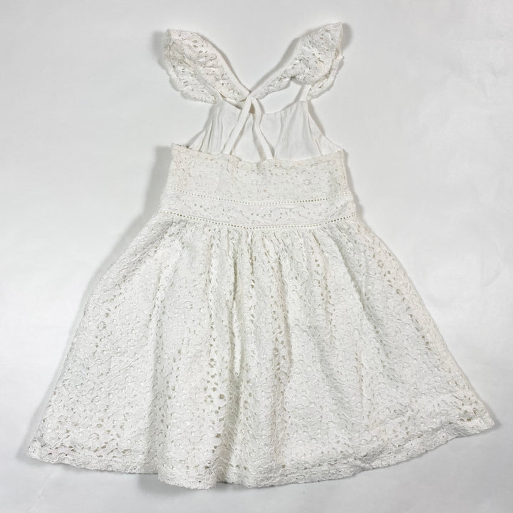 Zara white lace summer dress 6Y/116 3