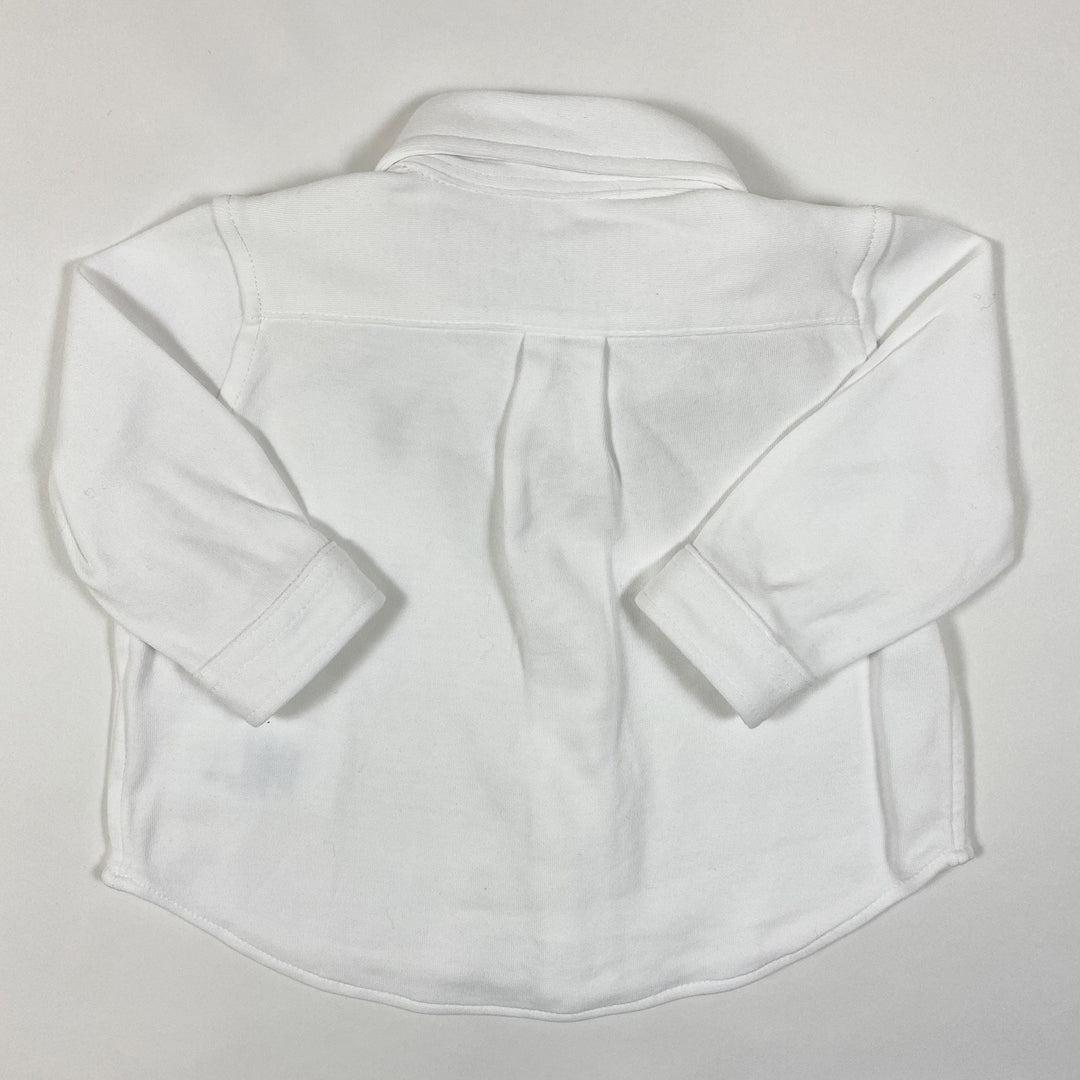 Ralph Lauren weisses langärmeliges Shirt 3M