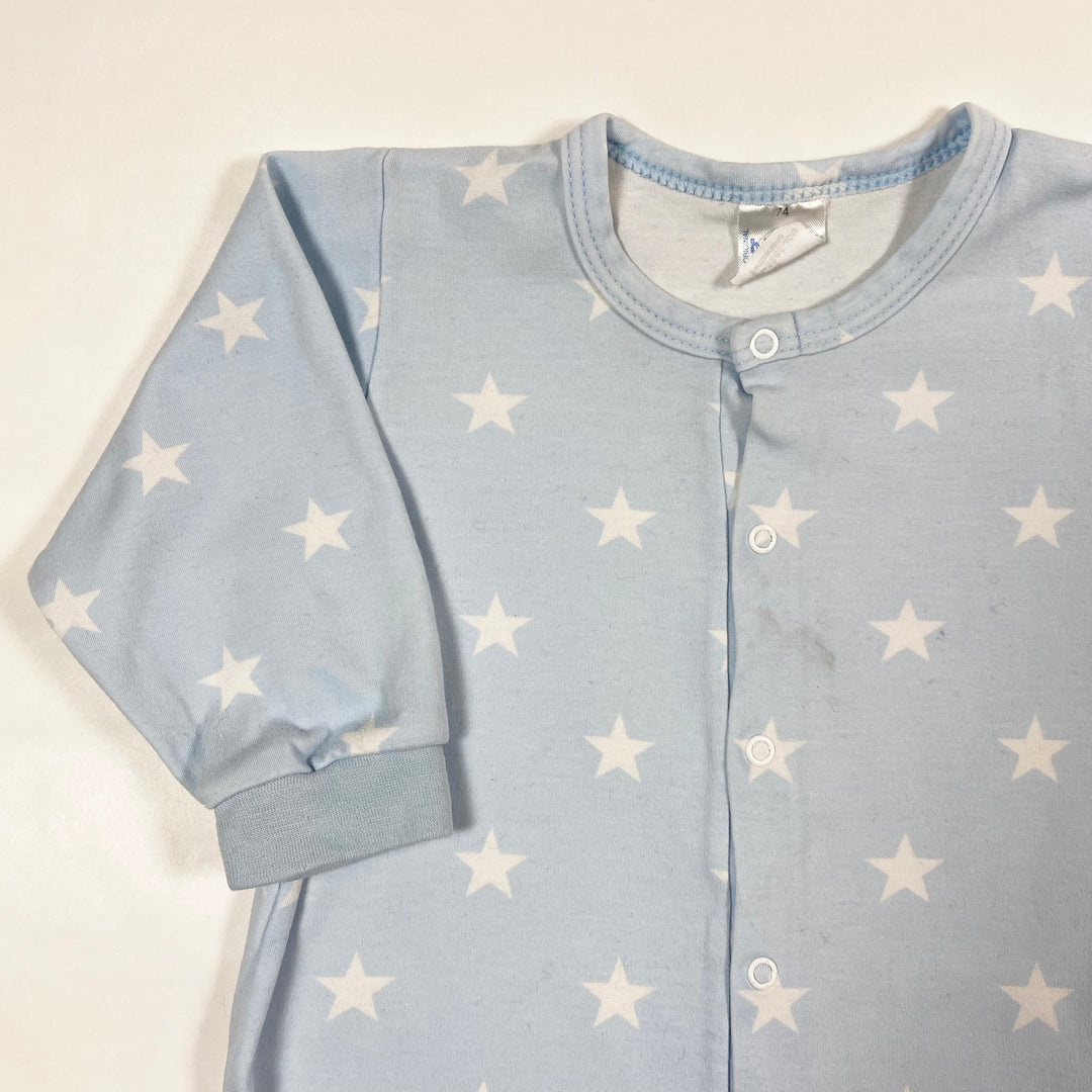Zewi blue star footed pyjama set of 2 74 4
