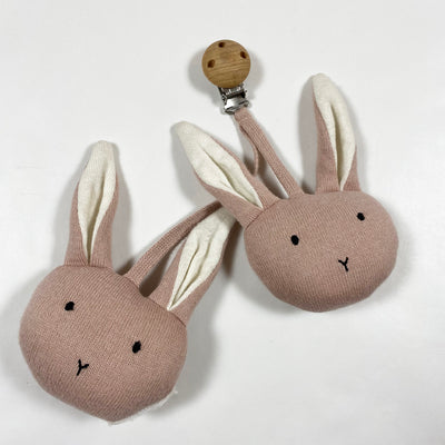 Liewood pink bunny pram toys one size/10.5cm 1