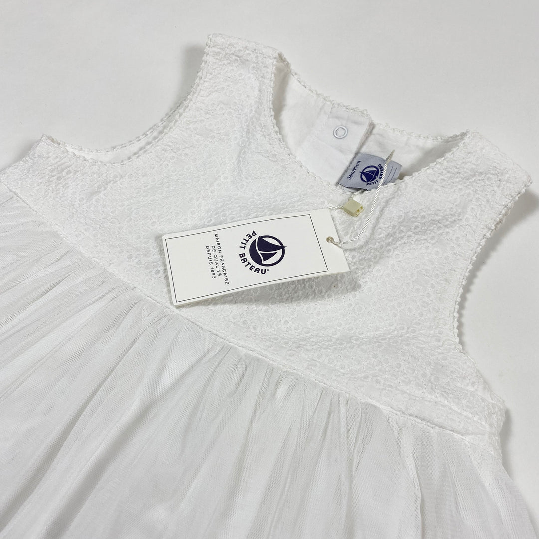 Petit Bateau white festive dress Second Season 36M/95 2