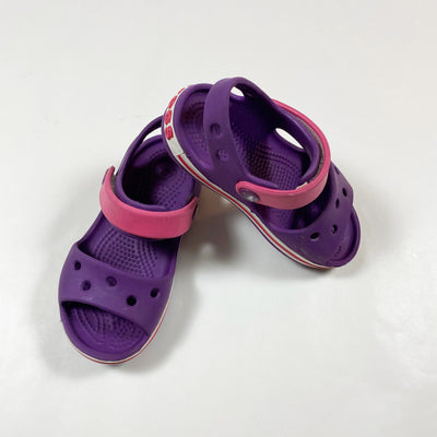 Geox purple crocband sandals 24-25 (C8) 1