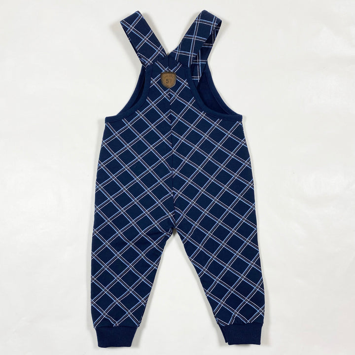 Sanetta blue checked dungarees Second Season 9M/74 2