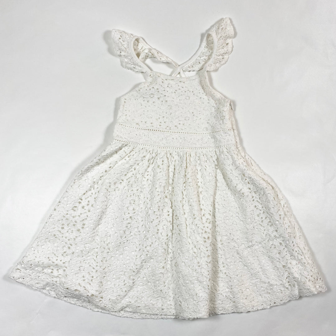 Zara white lace summer dress 6Y/116 1