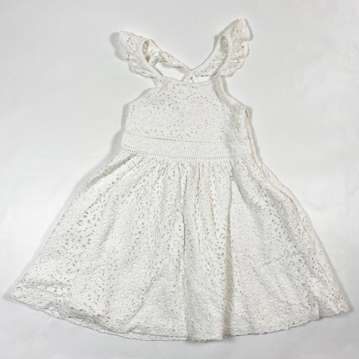 Zara white lace summer dress 6Y/116 1