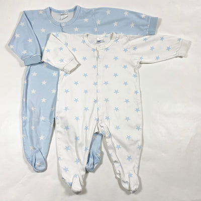 Zewi blue star footed pyjama set of 2 74 1