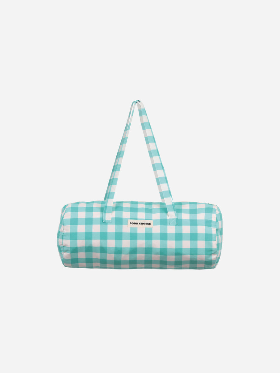 Bobo Choses mint Vichy small sport bag Second Season 50 x 21 x 21 cm 1