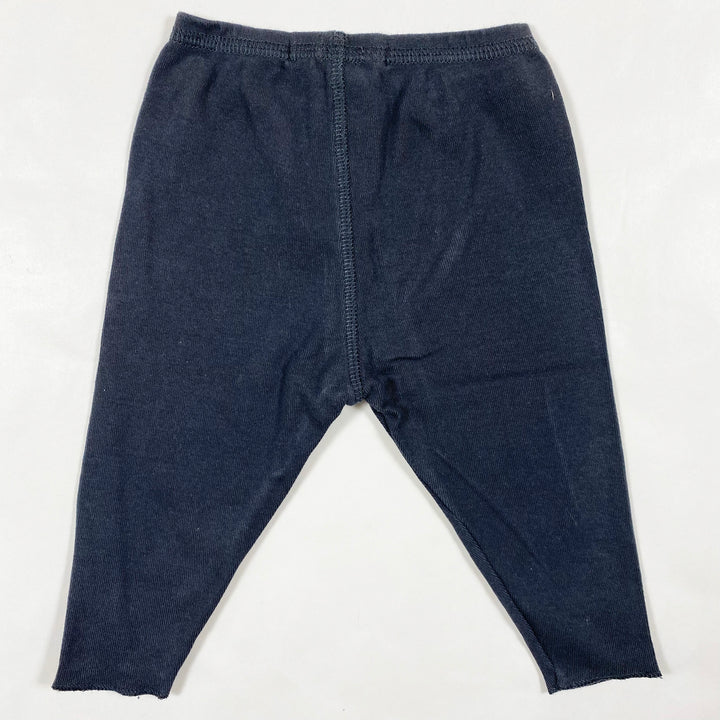 Bonpoint anthracite jersey baby leggings 3M/58 2