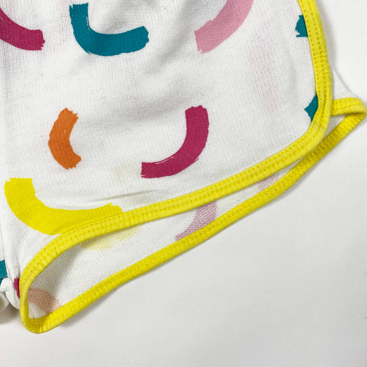 Zara colour splash french terry shorts 12/18M-86