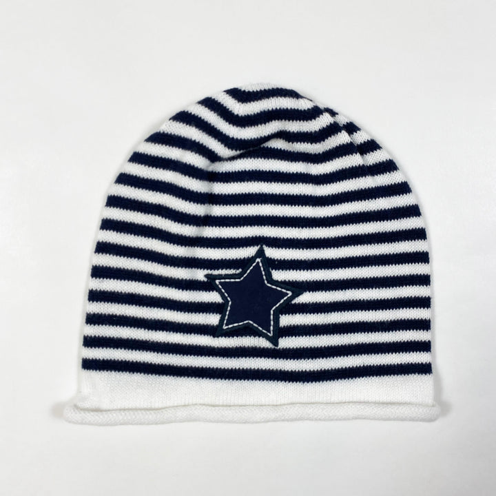 Benetton striped baby hat 56-62 1