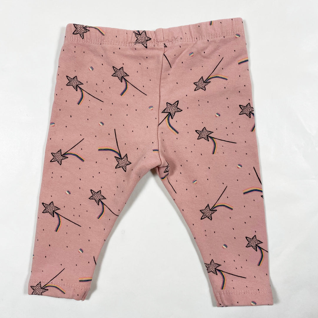 Zara pink stars & rainbows sweatpants 3-6M/68 2