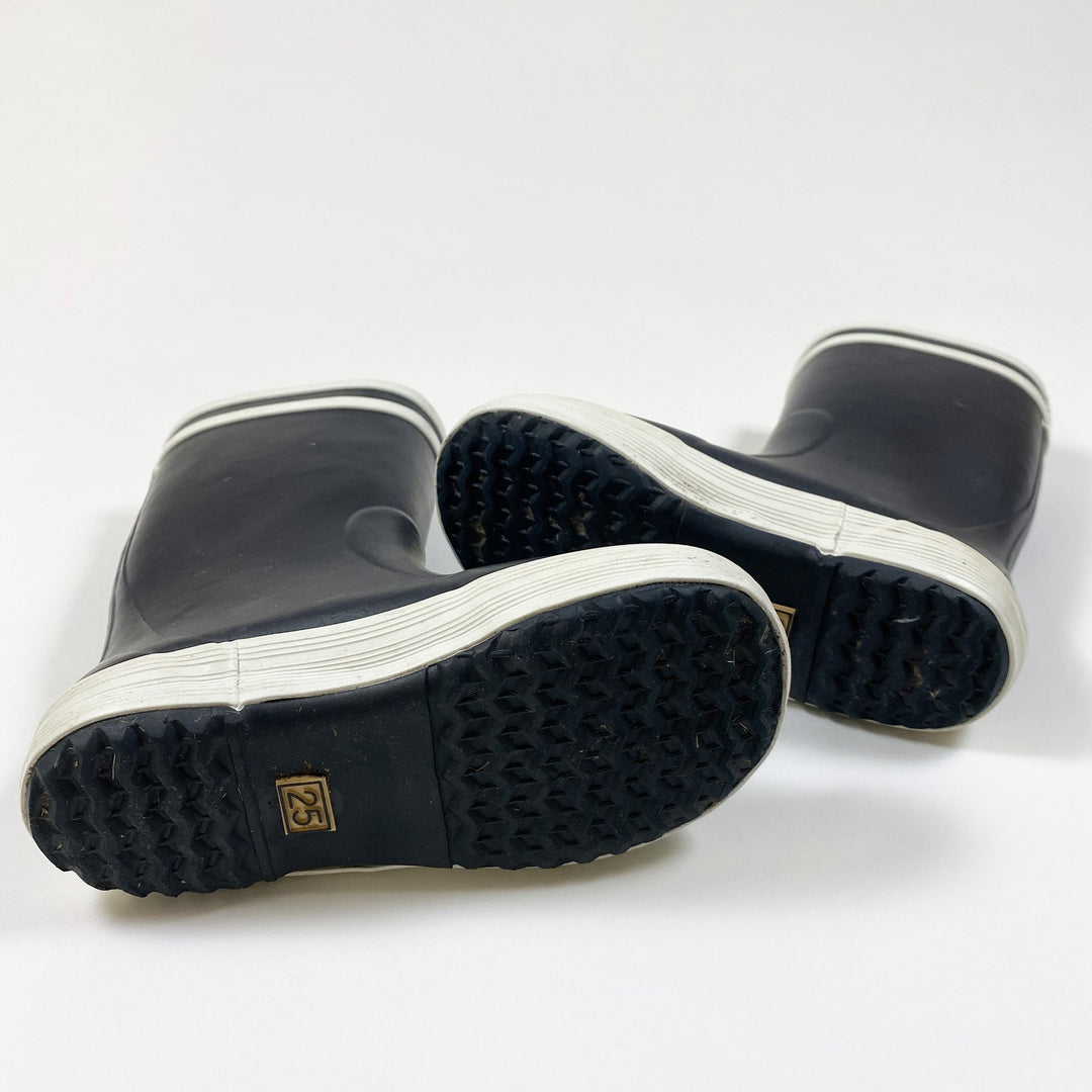 Aigle iconic navy wellies 25