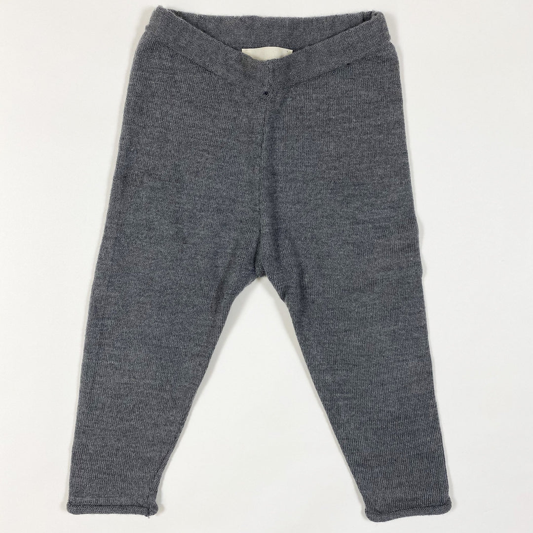 Louis Louise grey merino pants 18M