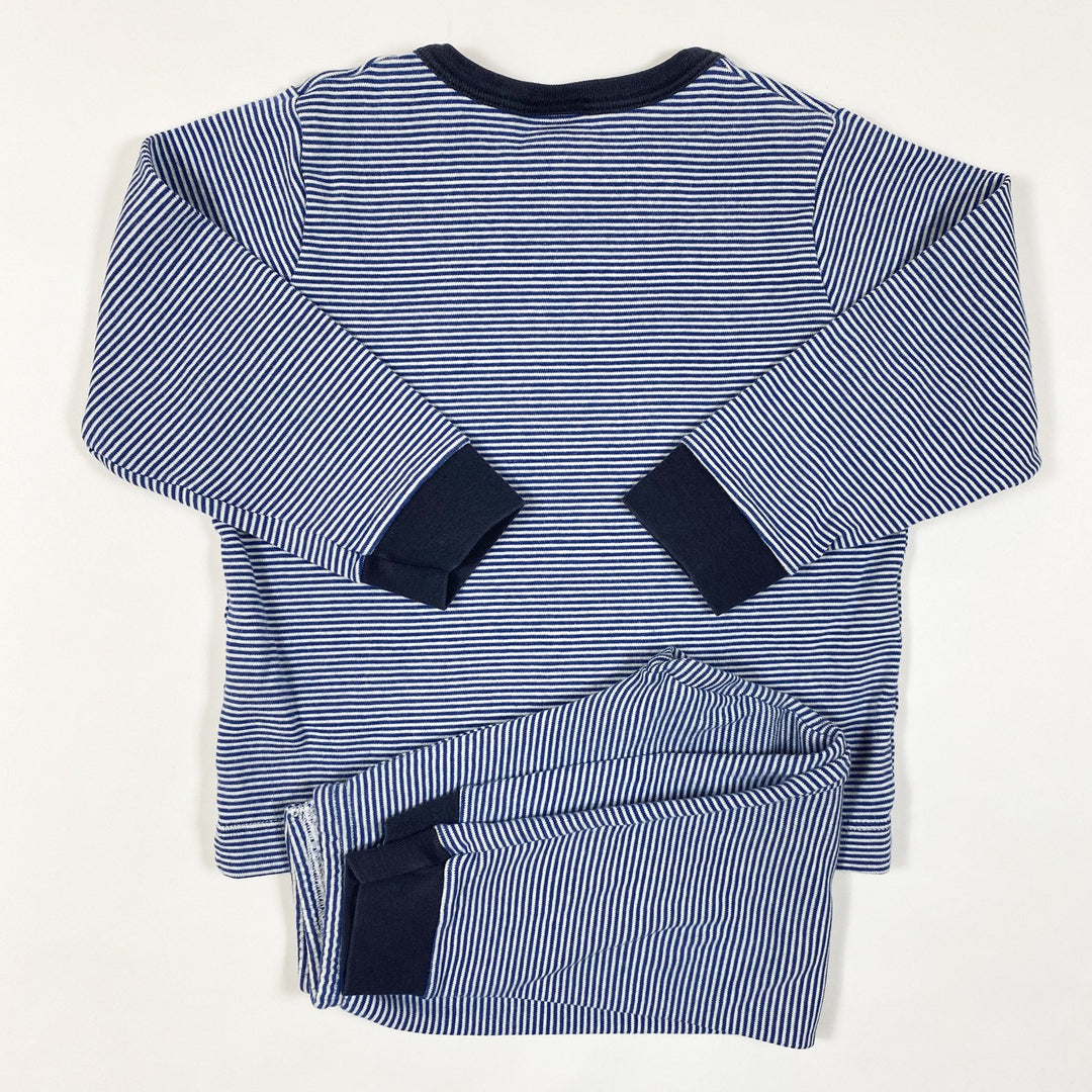 Petit Bateau navy striped pyjama 3Y/95cm