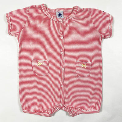 Petit Bateau pink striped short pyjama 3M/60 1