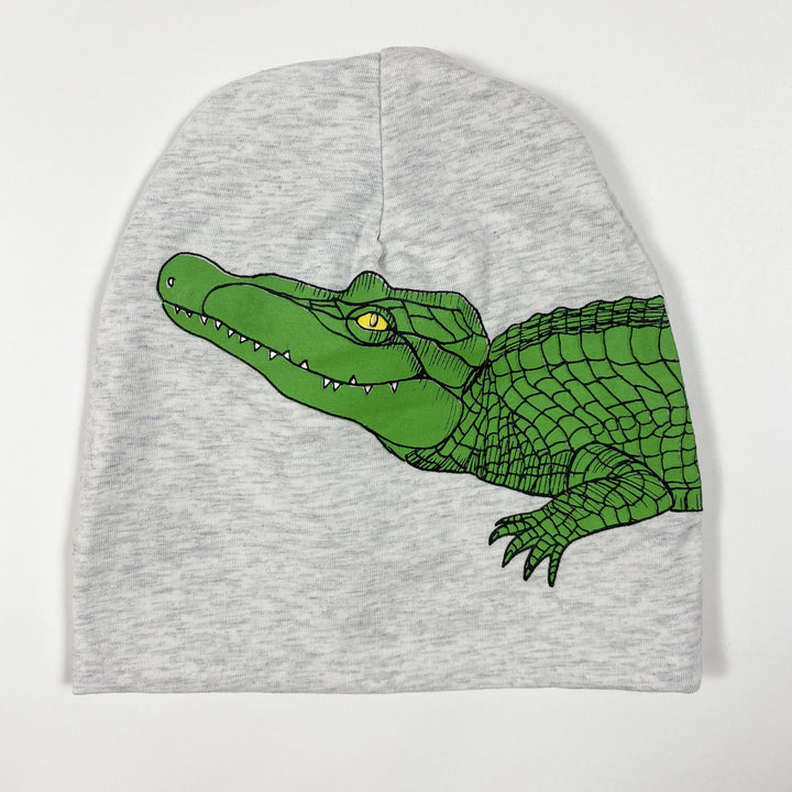 Mini Rodini crocodile print beanie 44/46