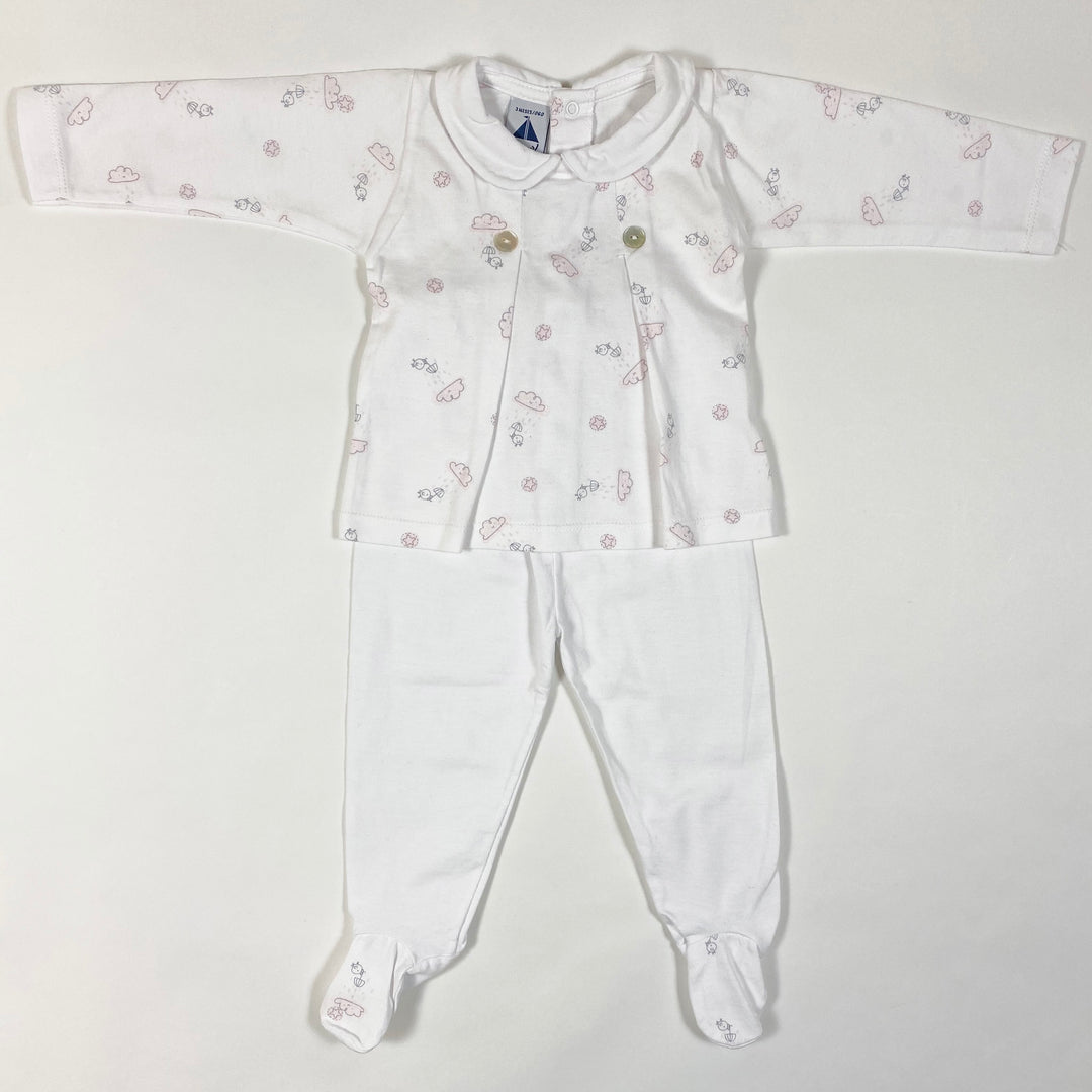 Babidu Set aus Bluse und Leggings mit Regenmuster 3M/60