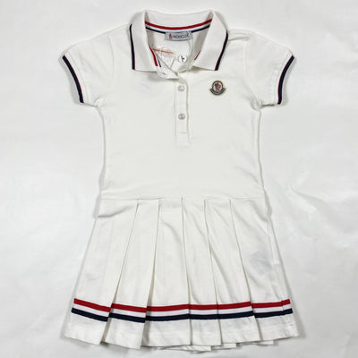 Moncler white pleated tennis dress Second Season 5Y/110 1