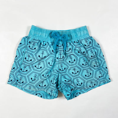 Vilebrequin turquoise anchor swim shorts 2Y 1