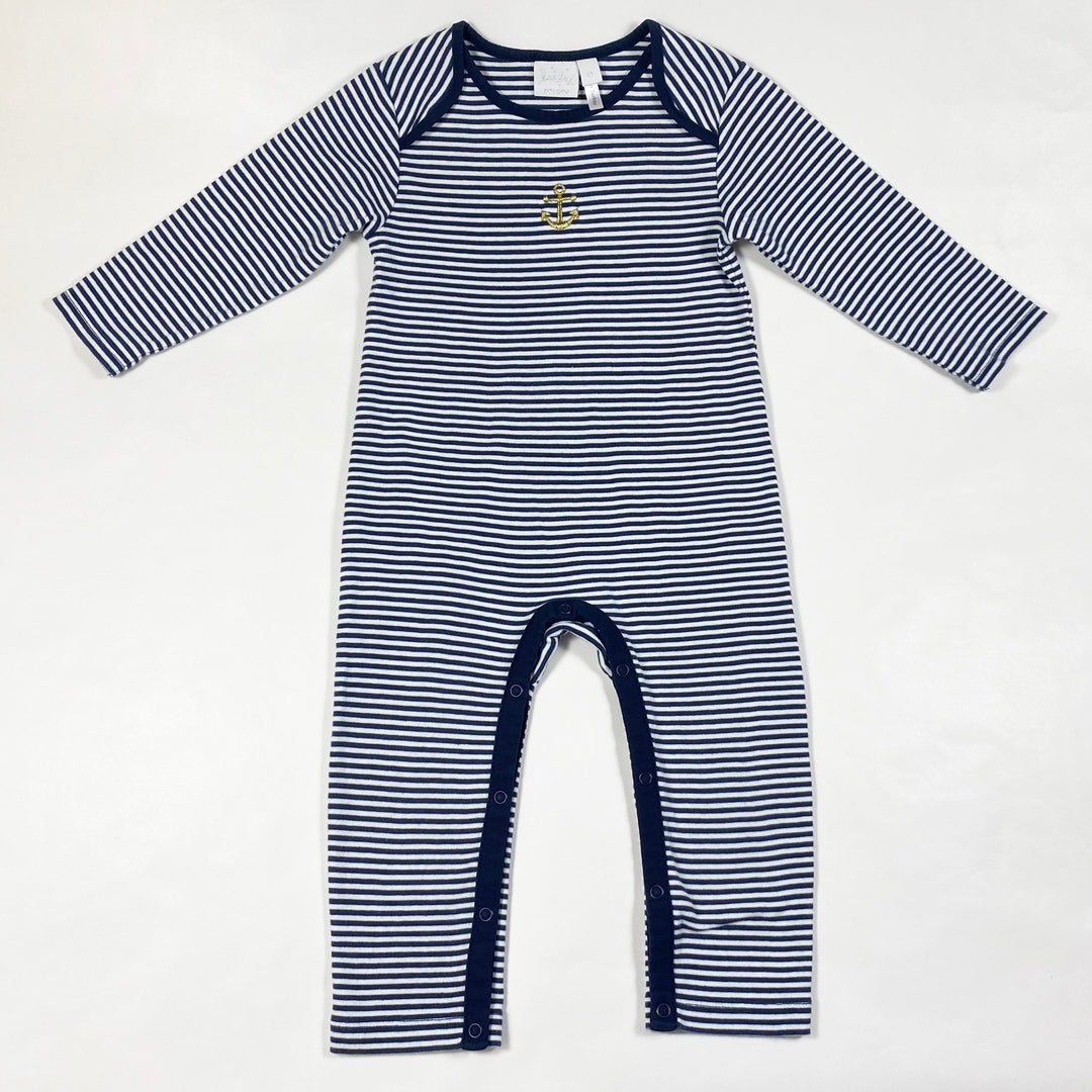 Rachel Riley navy marinière pyjamas 2Y 1