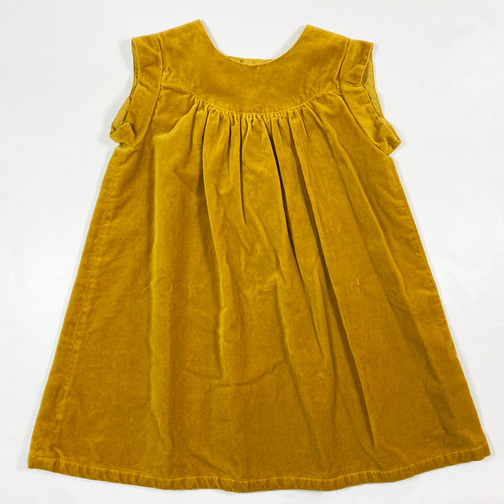 Bonton golden velvet dress Second Season 6Y 1