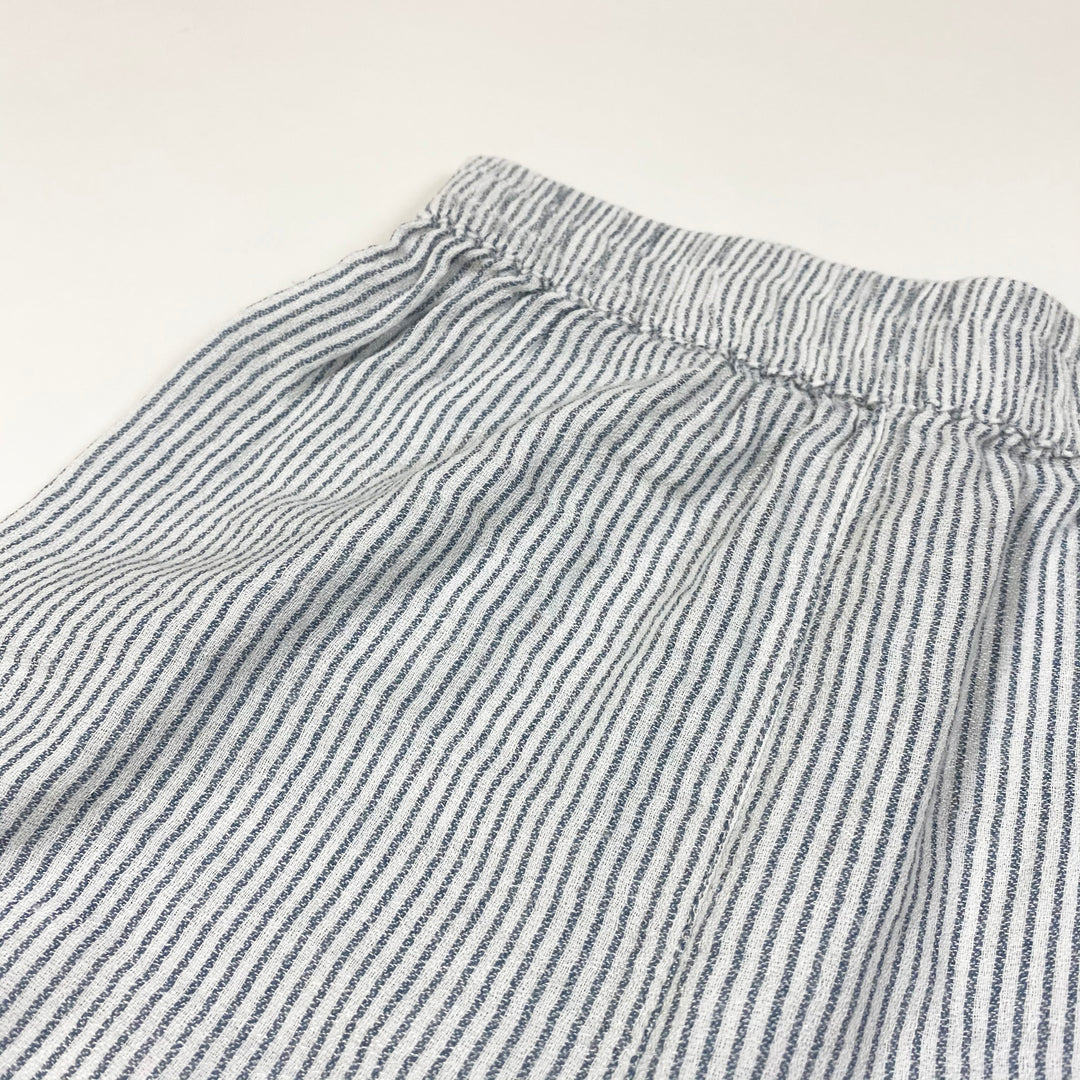 Minymo blue striped culottes 5Y/110