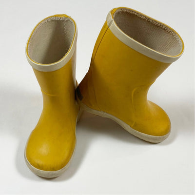 Bergstein yellow rain boots 22 1