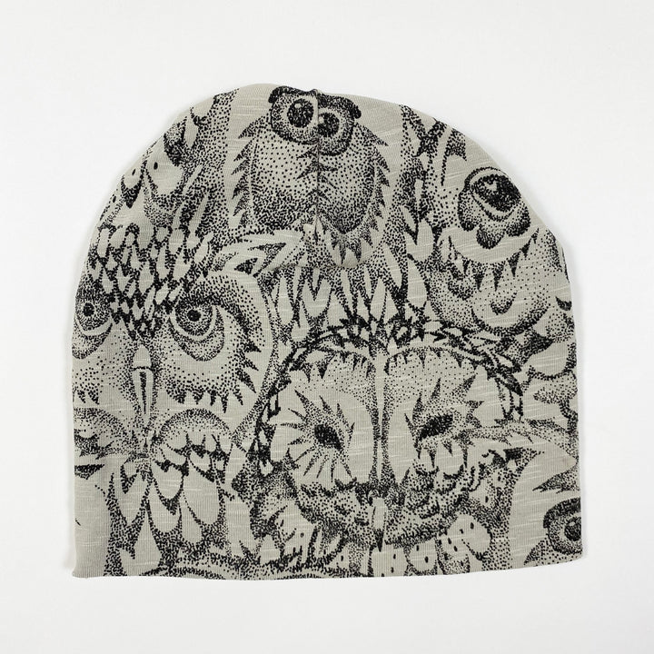 Soft Gallery grey Owl print beanie  1 (1-3Y)
