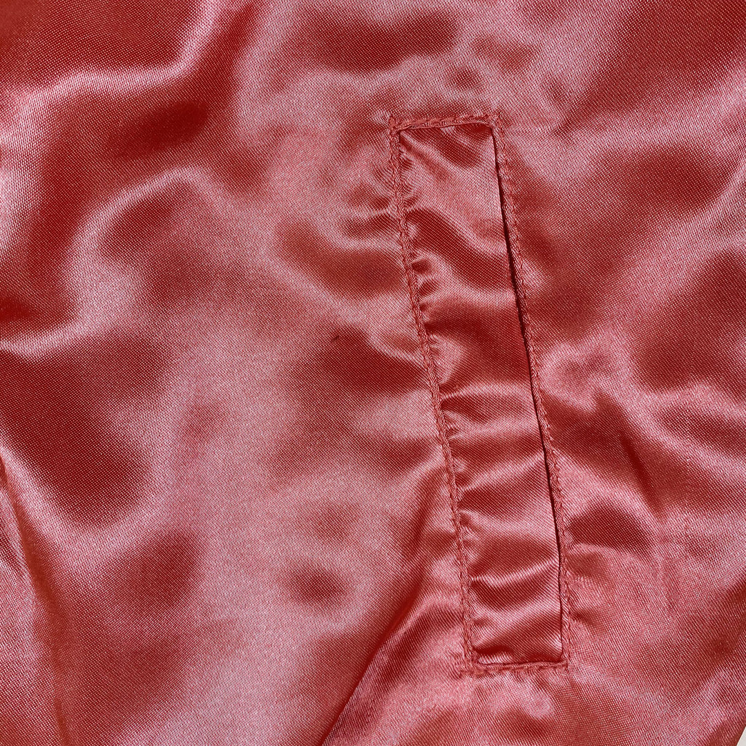 Soft Gallery pink satin bomber jacket Heartart 4Y