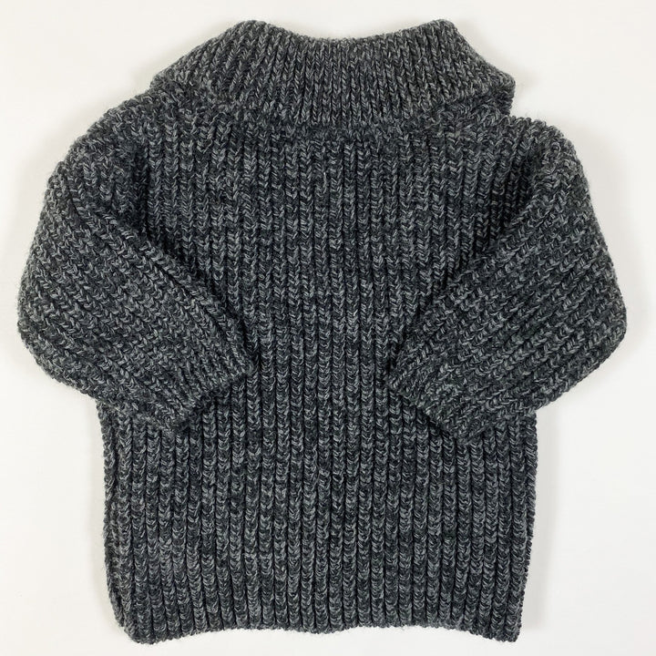 Zara grey heavy knit cardigan 18-24M/92