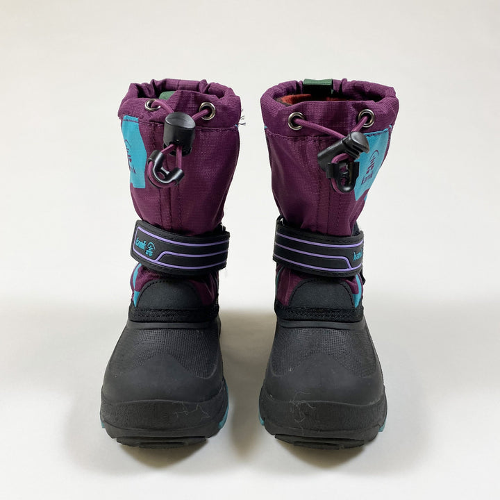 Kamik purple waterproof winter boots with removable lining US 9