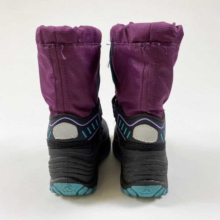 Kamik purple waterproof winter boots with removable lining US 9