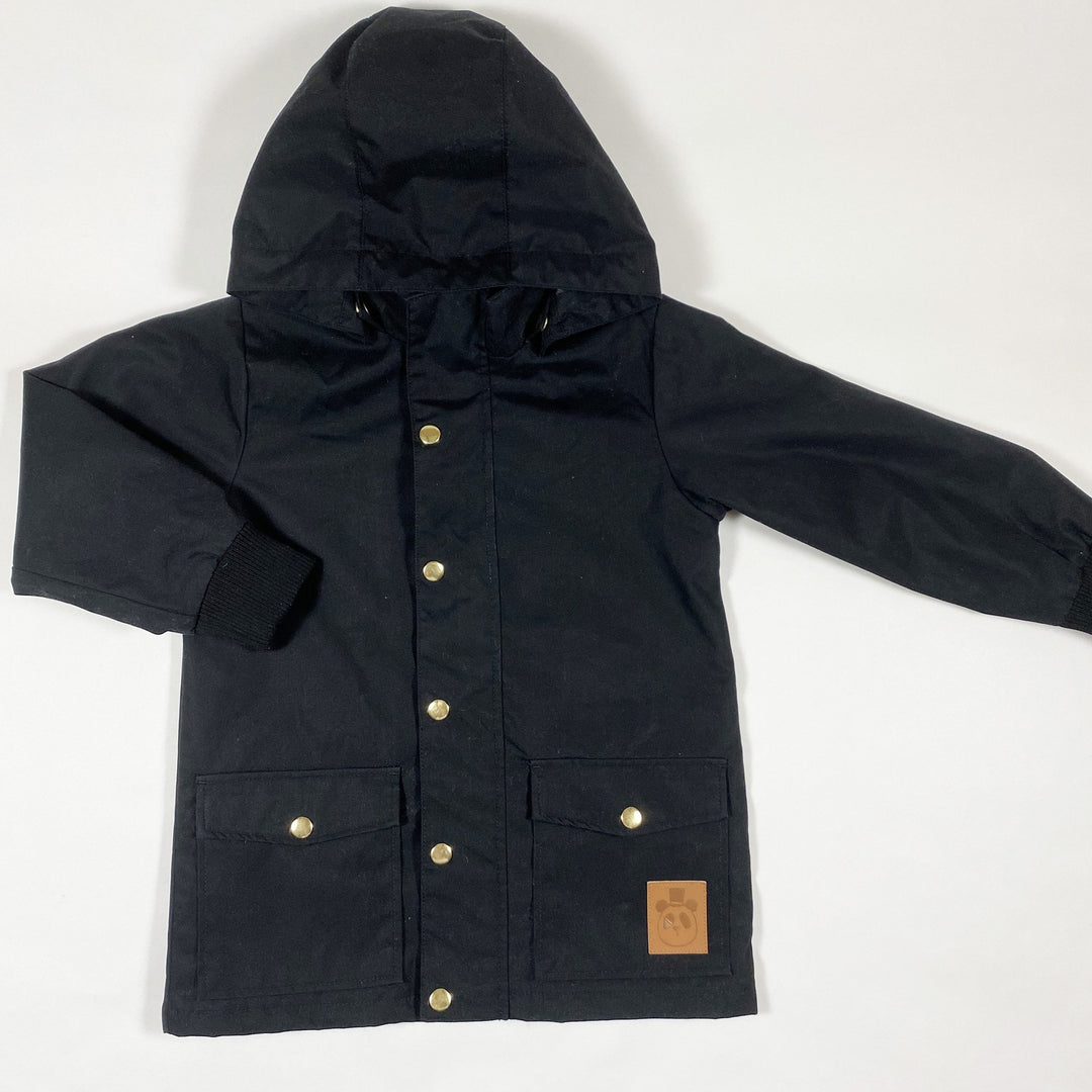 Mini Rodini black pico jacket 116-122
