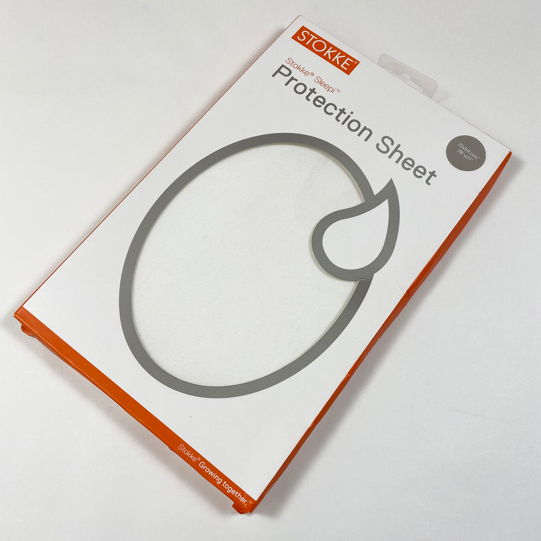 Stokke white stokke sleepi protection sheet 72x54cm
