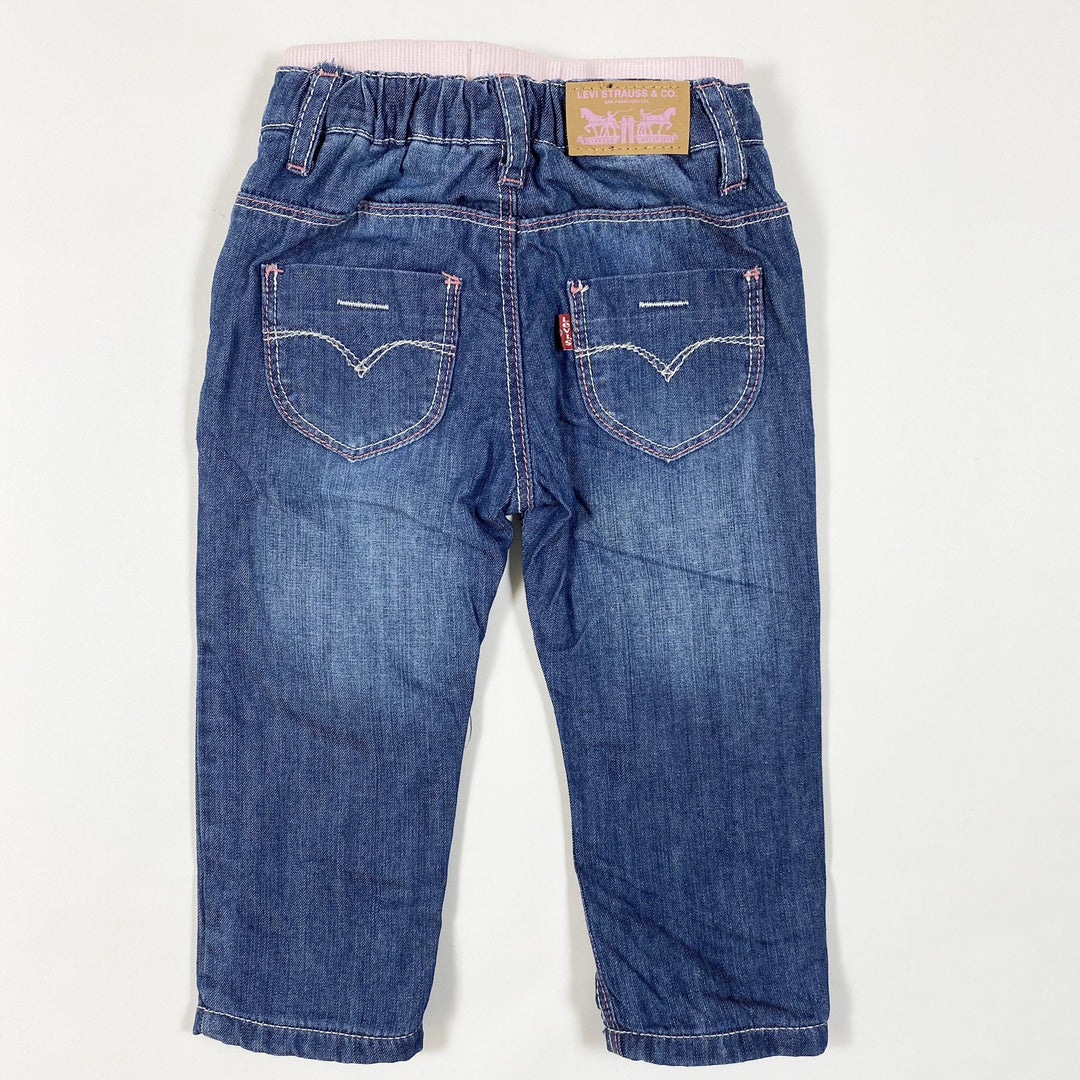 Levi's girls blue denim with soft lining 12M