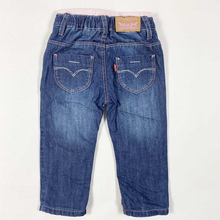 Levi's girls blue denim with soft lining 12M