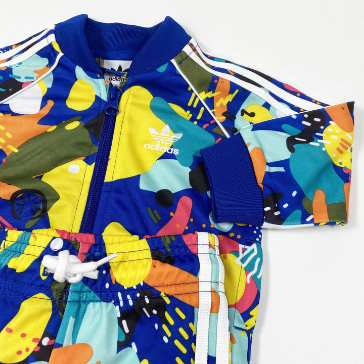 Adidas colour splash sweat suit 3-6M