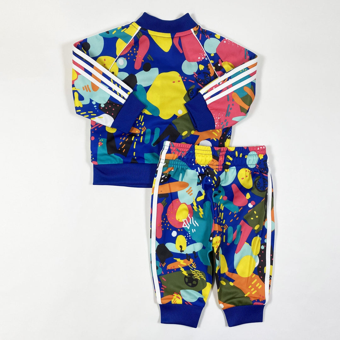 Adidas colour splash sweat suit 3-6M