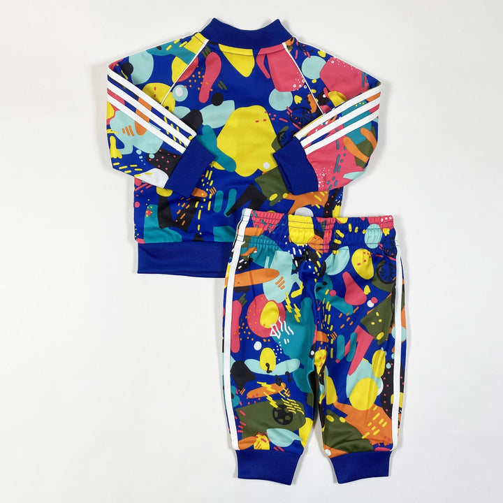 Adidas colour splash sweat suit 3-6M